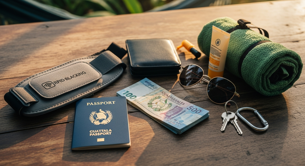 Best waterproof wallet and money belt for Guatemala travel