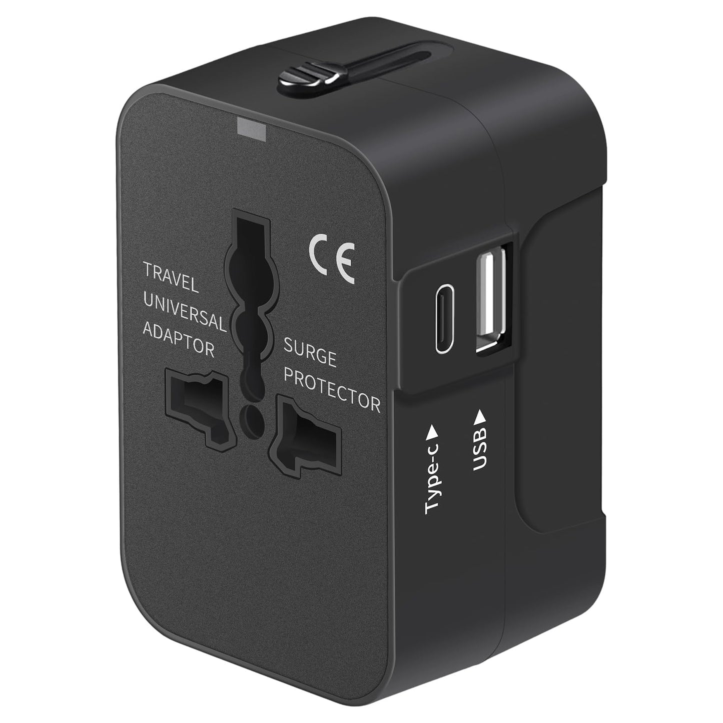 Adaptador de Viaje Universal con USB C