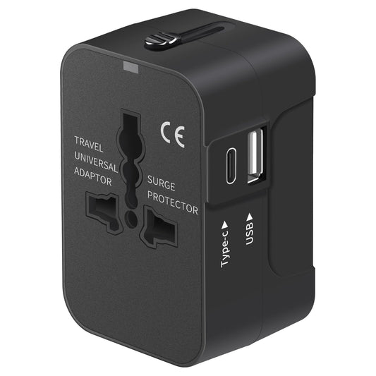 Adaptador de Viaje Universal con USB C