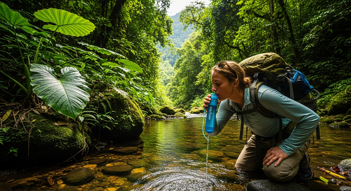 Best portable water filter for Guatemala travel
