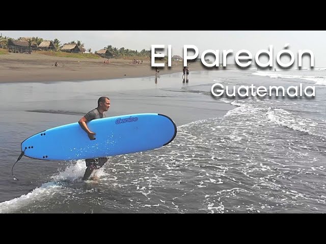 ¡Aprendí a SURFEAR en la MEJOR PLAYA de GUATEMALA! 🏄🏖️