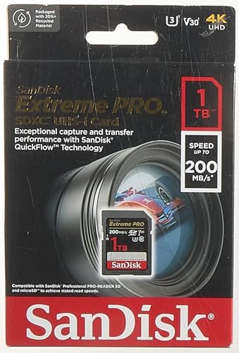 SanDisk Extreme PRO Fast SDXC UHS-I Memory