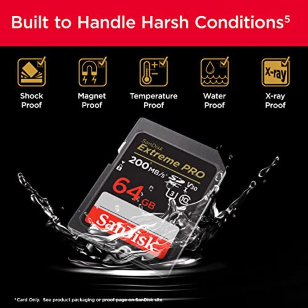 SanDisk Extreme PRO Fast SDXC UHS-I Memory