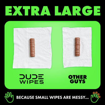 Extra Large Flushing Safe Wipes