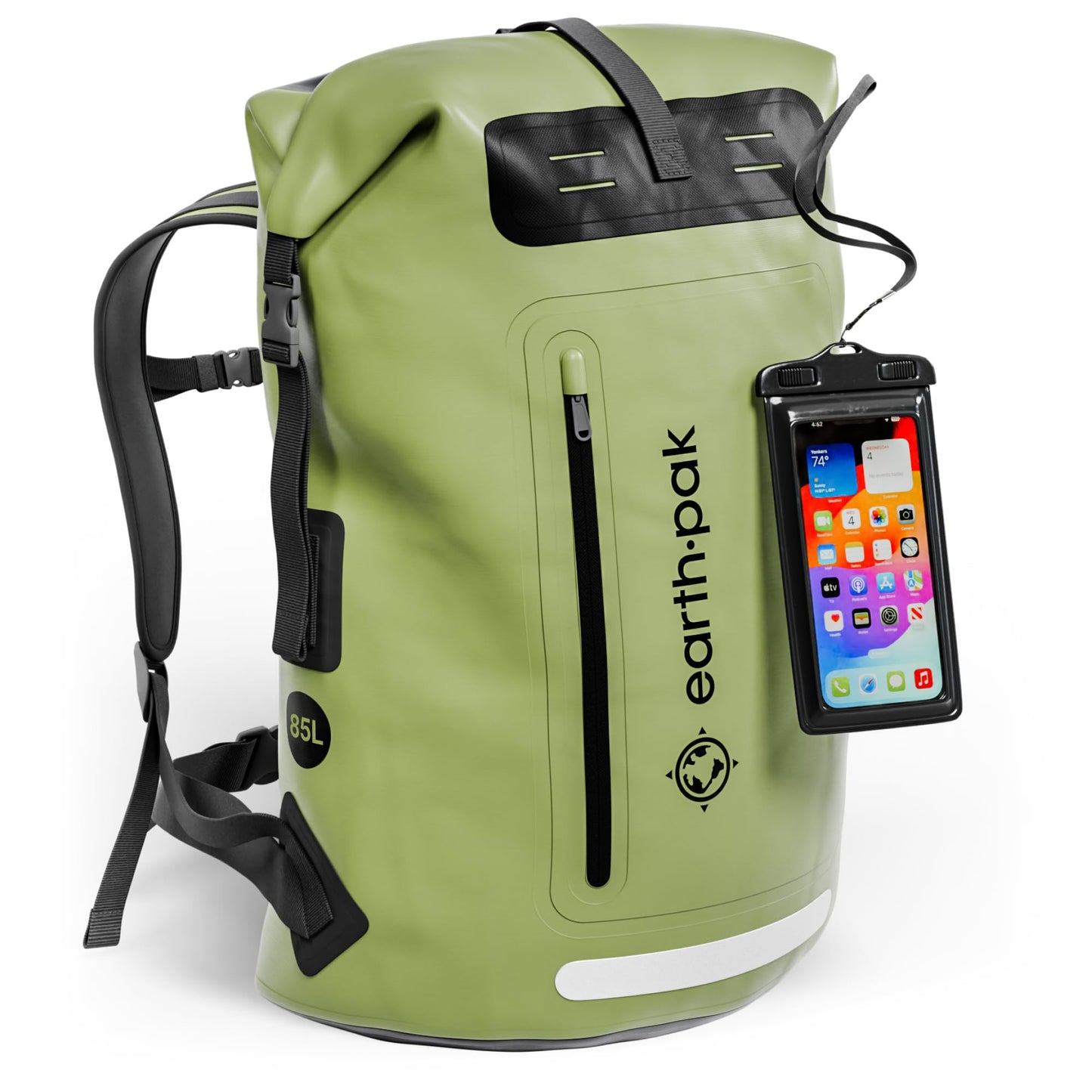 Earth Pak 55L Waterproof Backpack