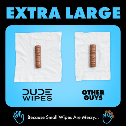 Extra Large Flushing Safe Wipes