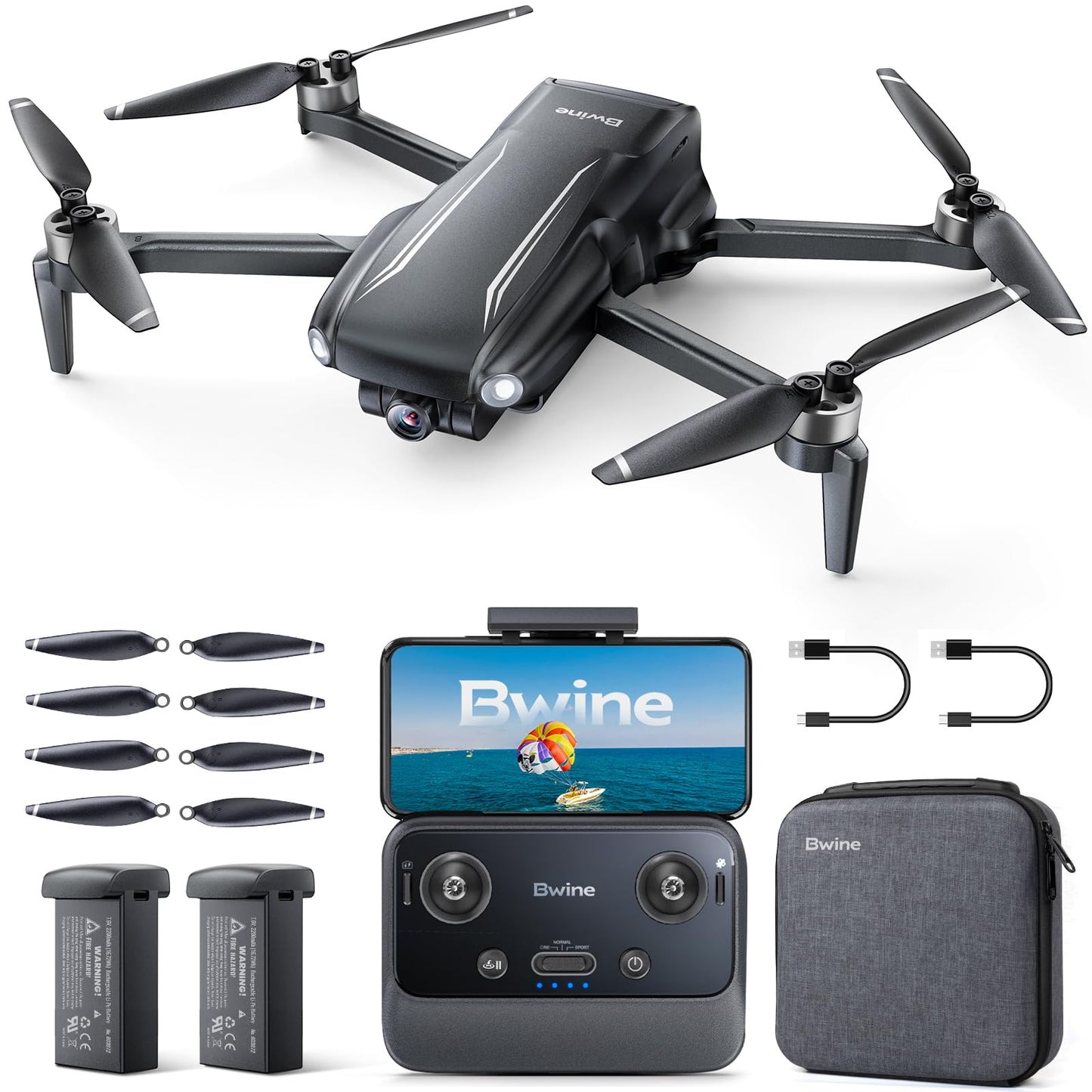 4K GPS Drone for Beginners 