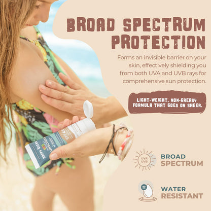 Sunscreen SPF 45 Biodegradable | Happy Ocean