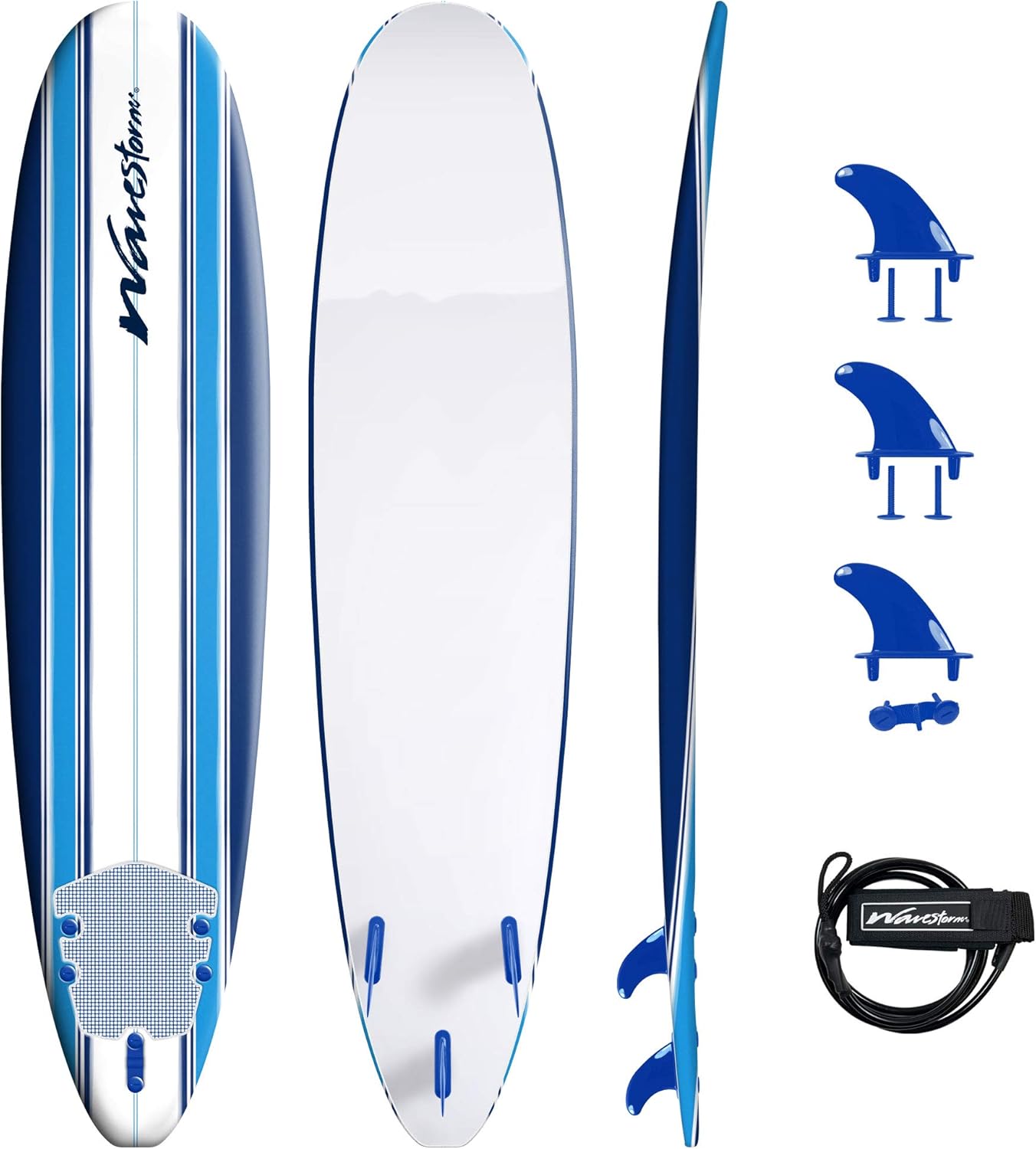 Wavestorm 8ft Classic Surfboard