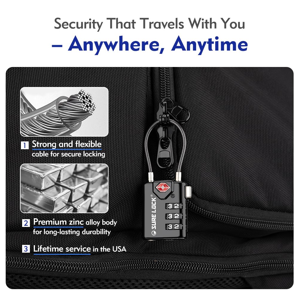 SureLock Luggage Lock - TSA Approved