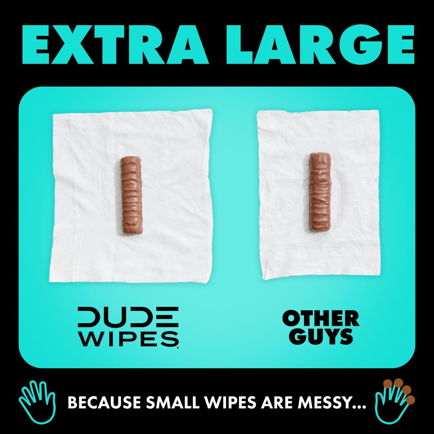 Extra Large Flushing Safe Wipes