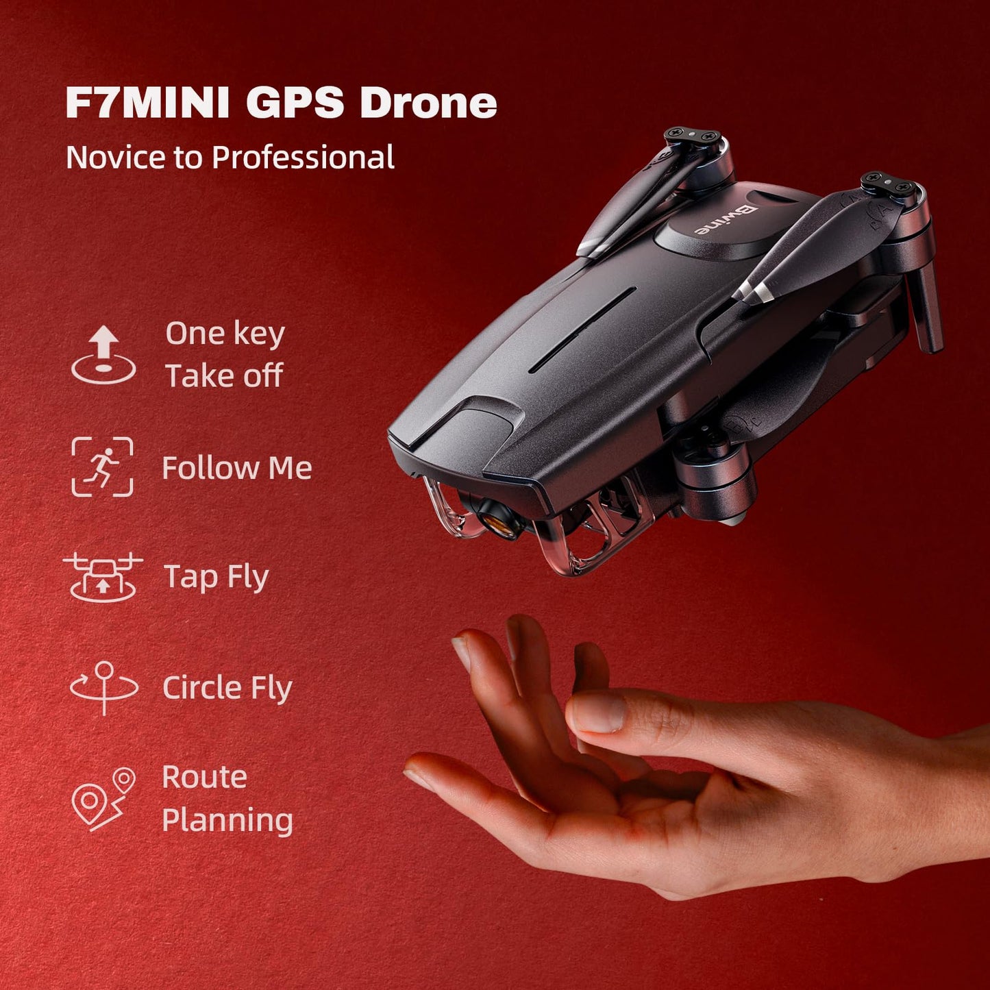 4K GPS Drone for Beginners 