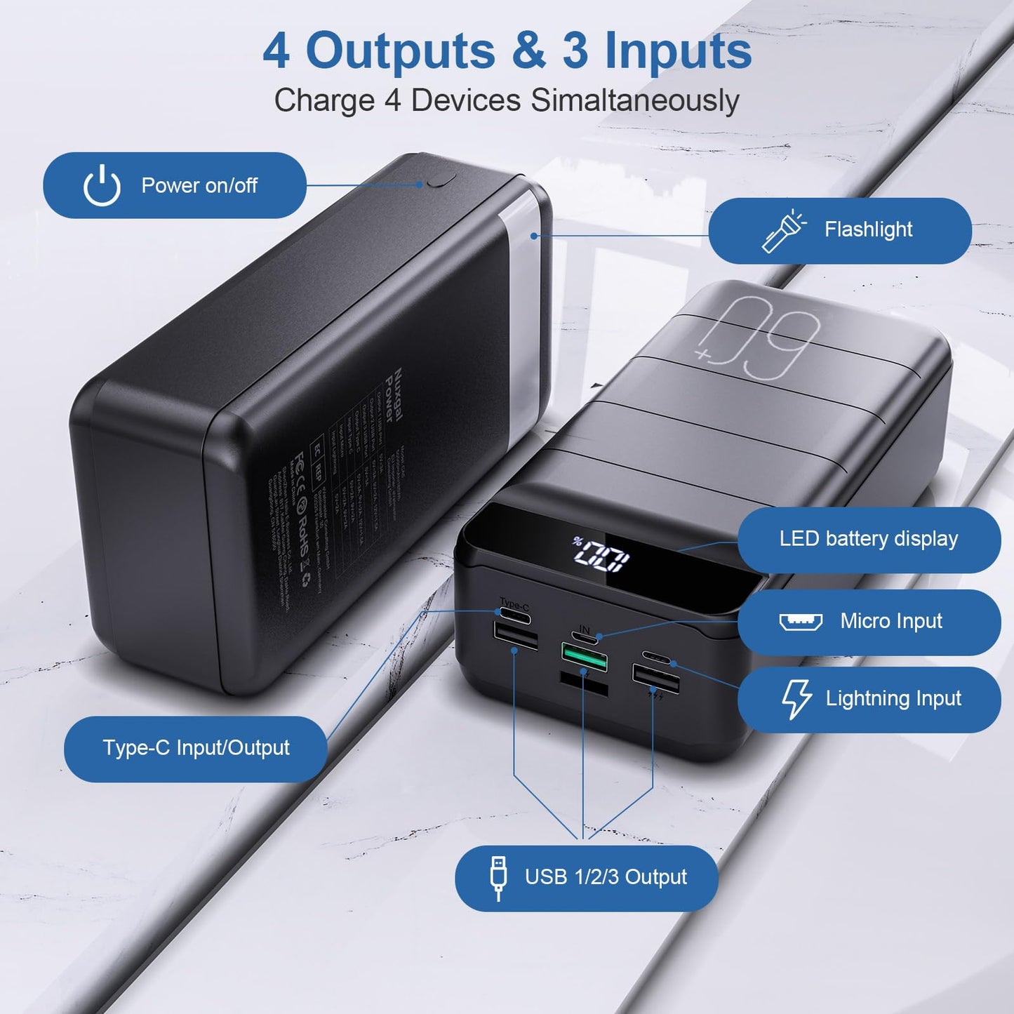 Fast Charging and Extra Long Duration