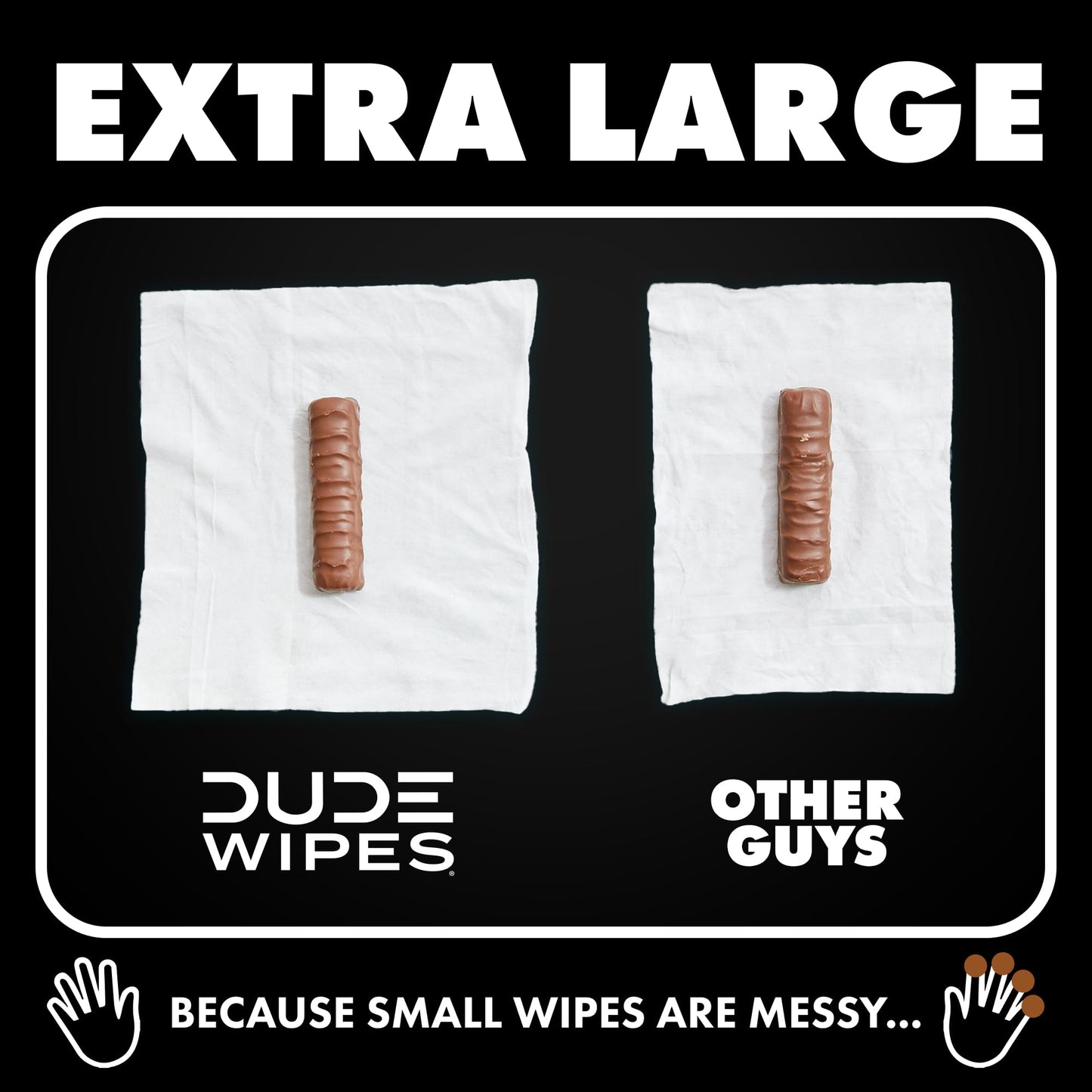 Extra Large Flushing Safe Wipes