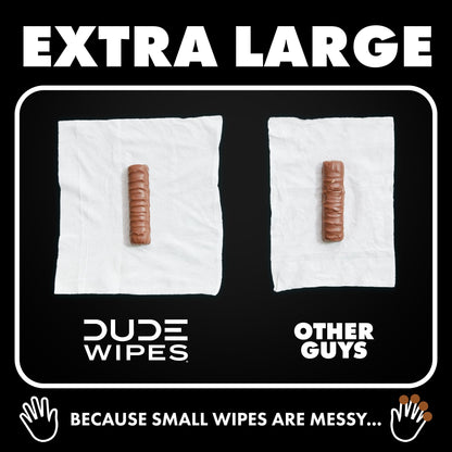 Extra Large Flushing Safe Wipes