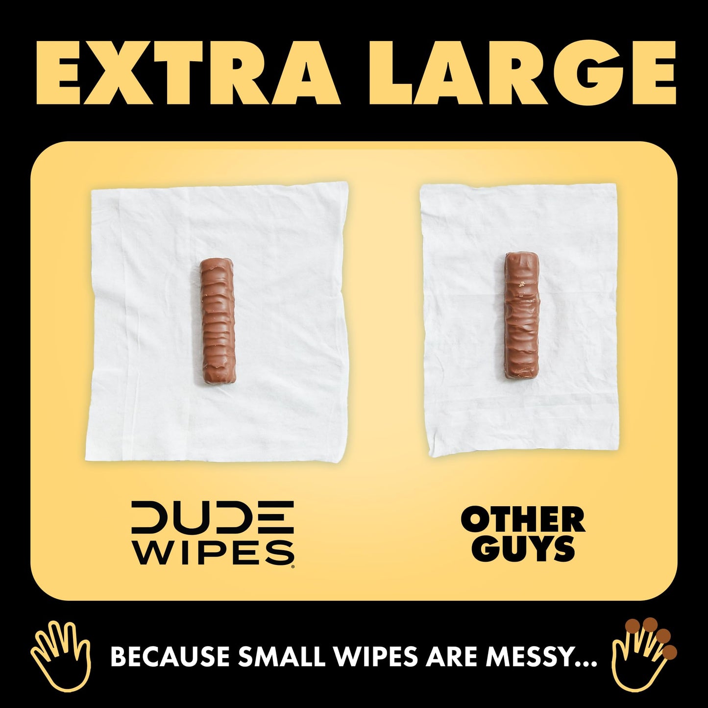 Extra Large Flushing Safe Wipes