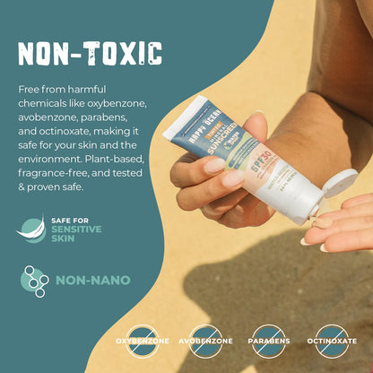 Sunscreen SPF 45 Biodegradable | Happy Ocean