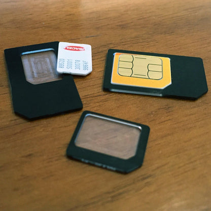 Nano SIM to Micro and Standard Adapter