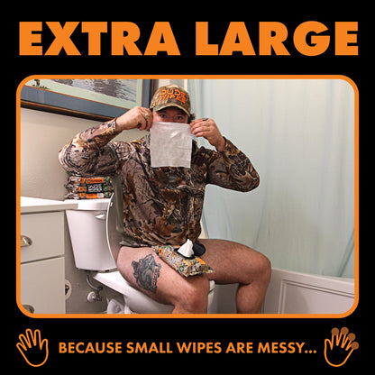 Extra Large Flushing Safe Wipes