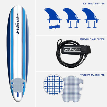 Wavestorm 8ft Classic Surfboard