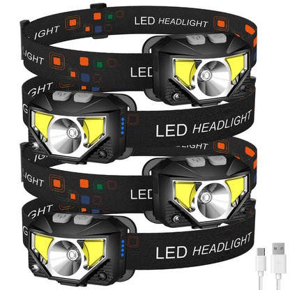 1200 Lumens Headlamp 2-Pack