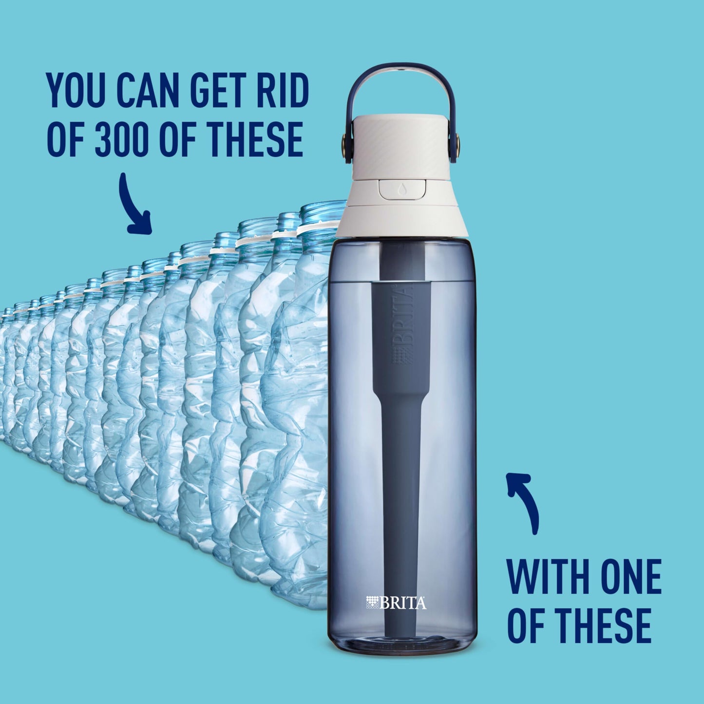 Brita 26 oz BPA-Free Filter Bottle