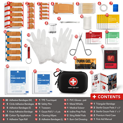 Mini First Aid Kit 100 Pieces