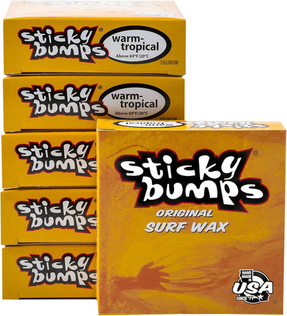 Sticky Bumps Wax Surf Warm Tropical 6 Pack 