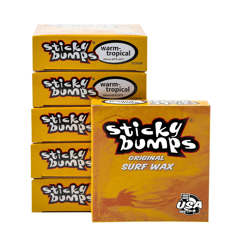 Sticky Bumps Wax Surf Warm Tropical 6 Pack 